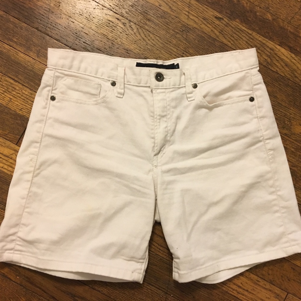 🌻 Cuff-able White Jean Calvin Klein Shorts 🌻